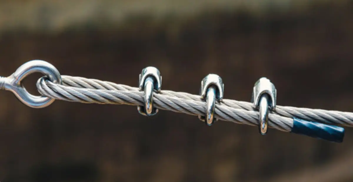 klem untuk membuat wire rope sling